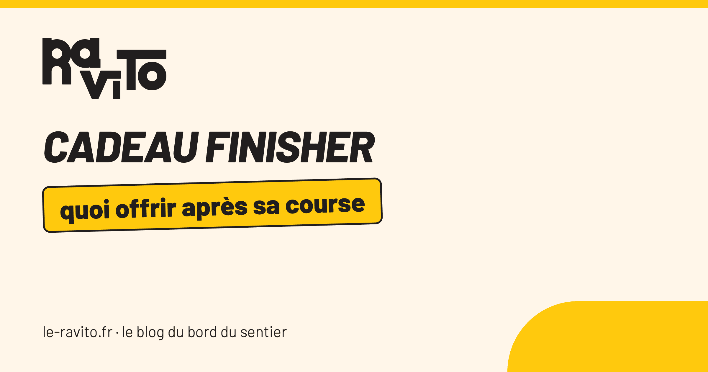 Cadeau finisher : quoi offrir après sa course