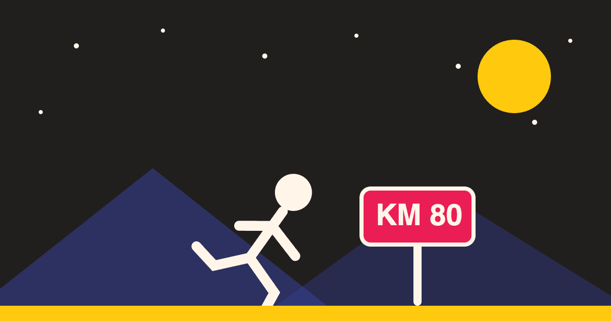 Le mur du km 80 : dans la tête d'un ultra-traileur